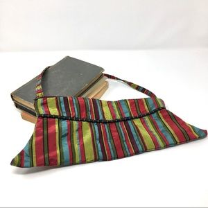 Maruca Millie Lu Multi-Striped Jacquard Clutch Purse